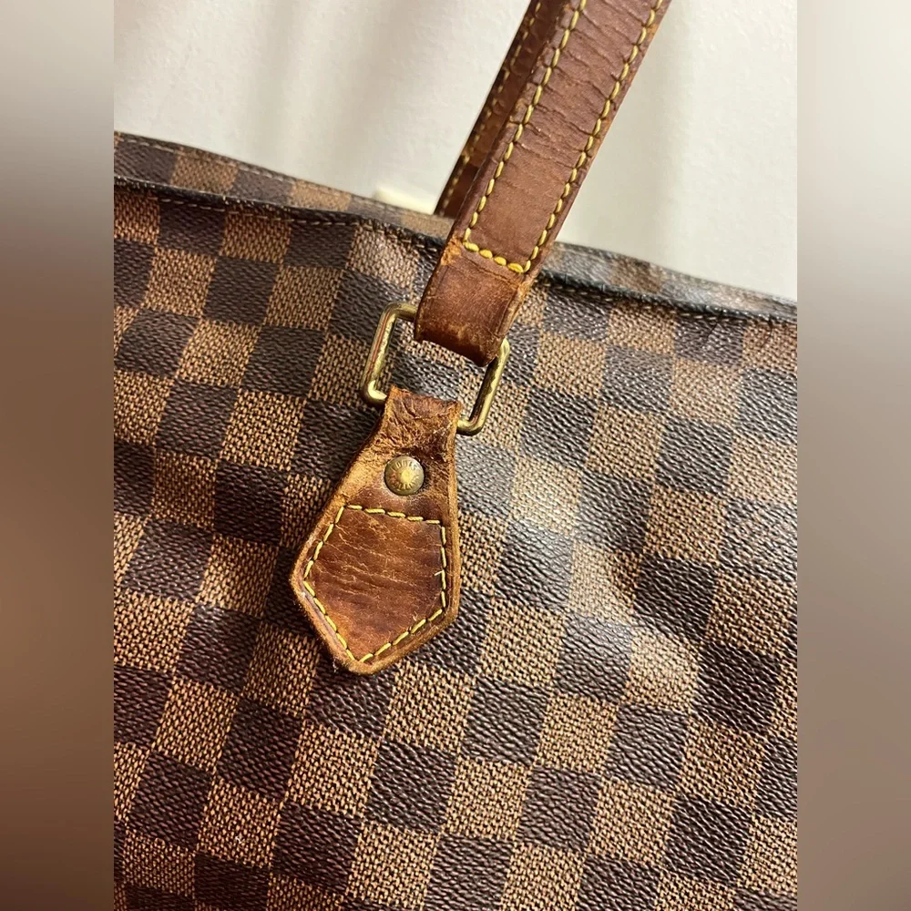 Louis Vuitton Vintage Damier Ebene Centenair Columbine Tote - Picture 3 of 16